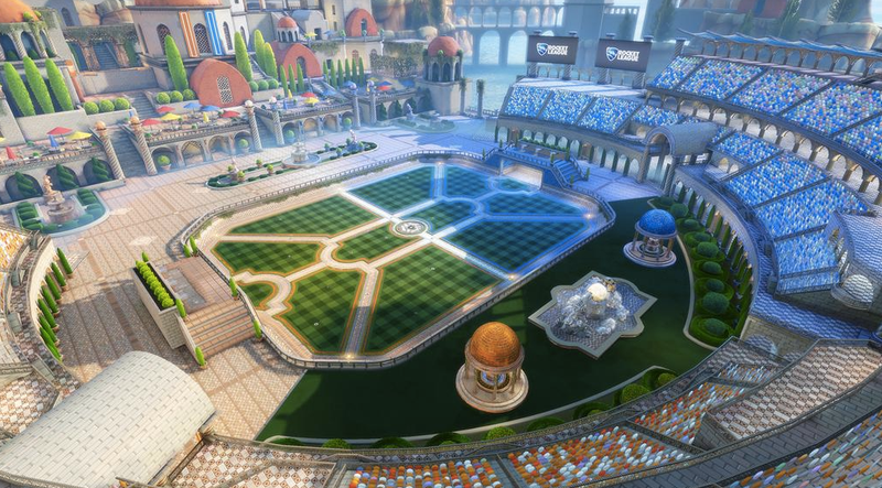 Illustration for article titled It’s Tough To See Everything On Rocket League’s New Map